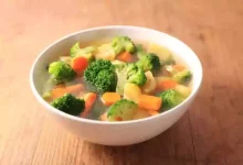 شوربة البروكلي والجزر شوربة البروكلي والجزر